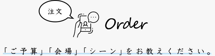 注文　Order